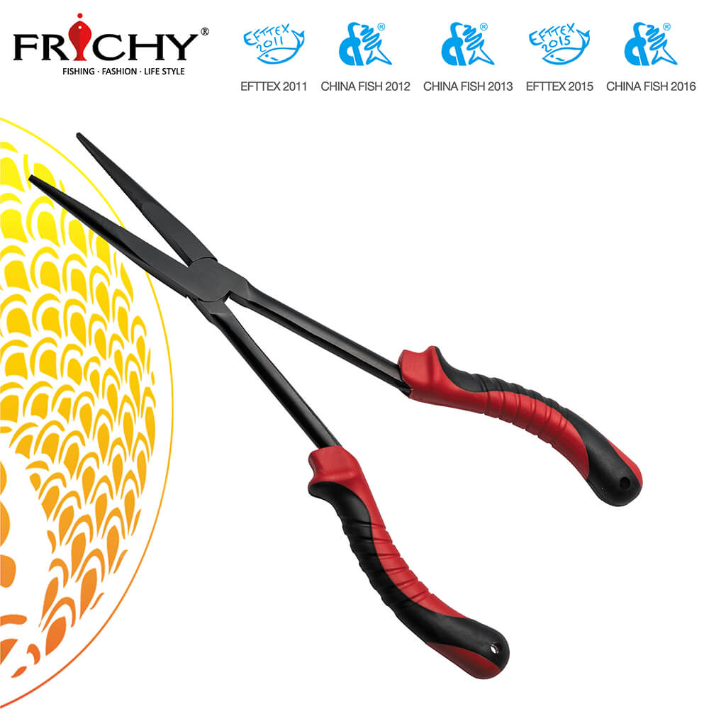 FRICHY X43 HIGH CARBON STEEL LONG NOSE PLIERS FISHING TOOLS SIZE